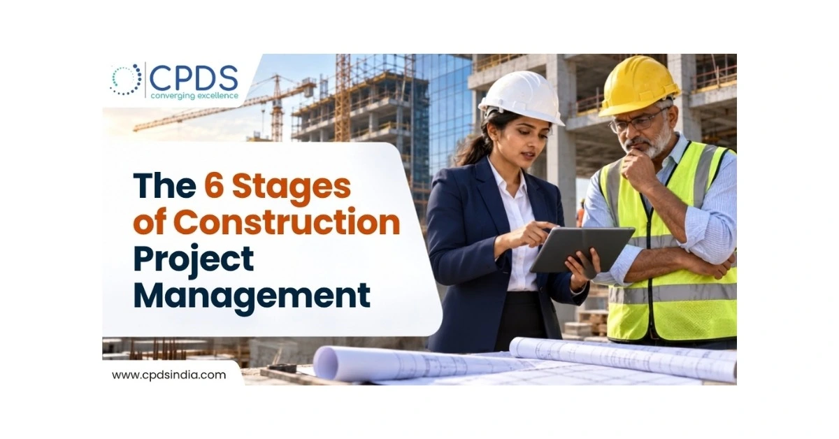 6 stages of construction project management